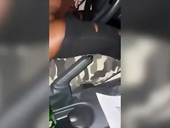 Indian driver fucks a Saudi girl in the car and tells him to throw your dick in my big ass