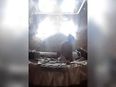 I take my girlfriend to a motel to have hard sex, I love her tight pussy