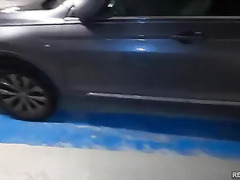 A pretty Arab girl from the city gets fucked publicly in anal by a black guy for an IPHONE 13!!!